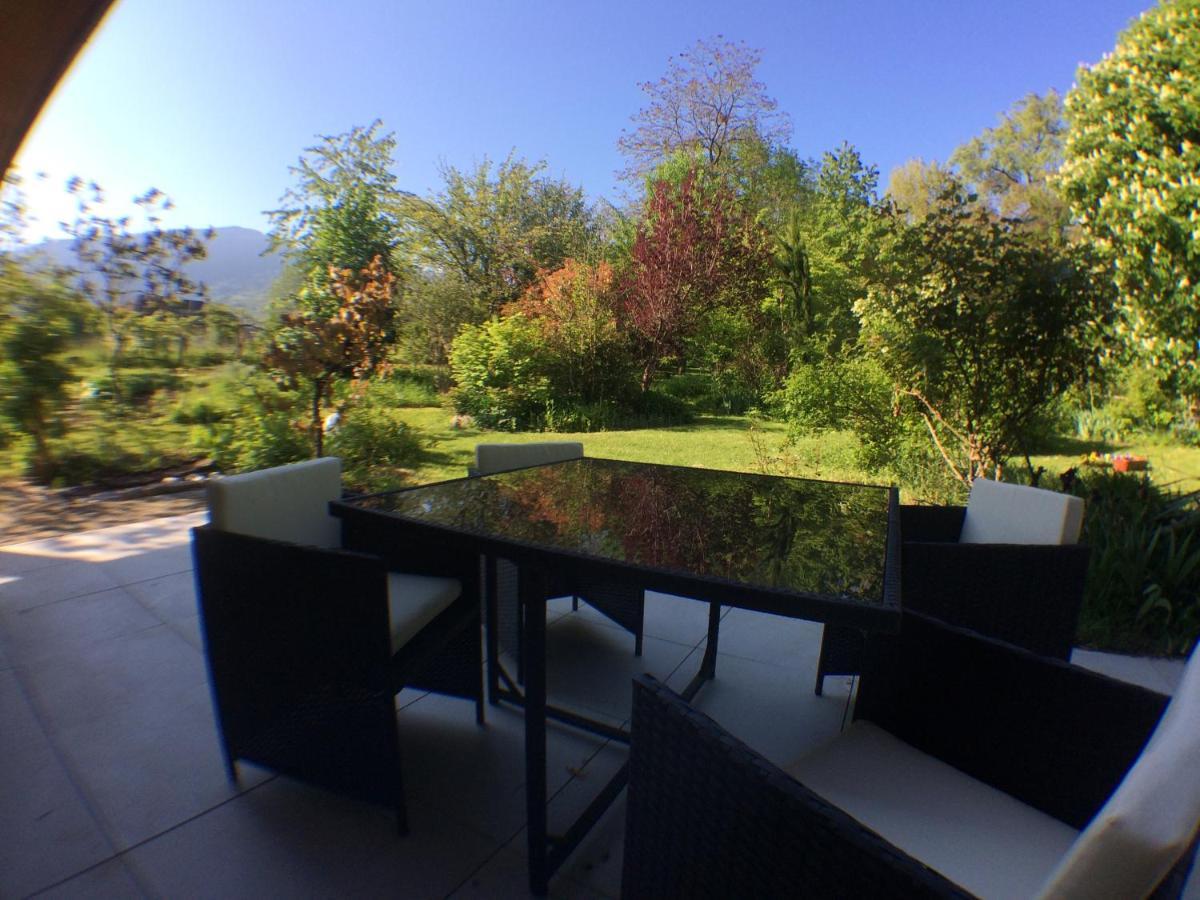 Rare, cosy studio terrasse au coeur de St-Jorioz Saint-Jorioz Esterno foto