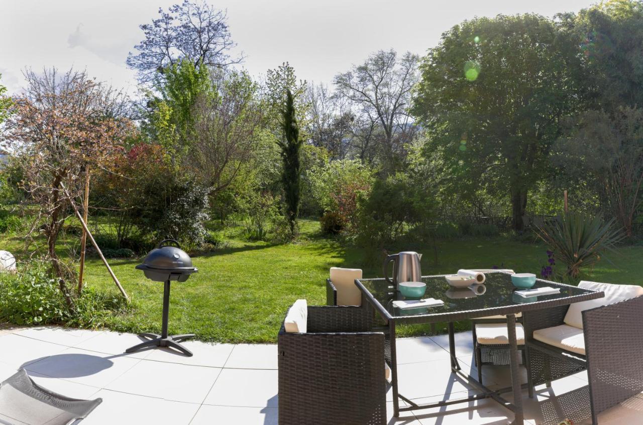 Rare, cosy studio terrasse au coeur de St-Jorioz Saint-Jorioz Esterno foto